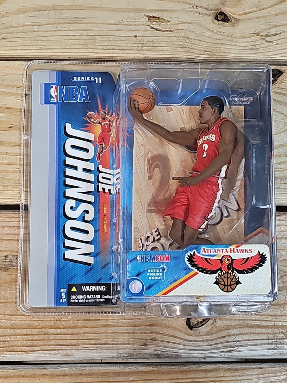 Joe Johnson NBA McFarlane Sportspicks Series 11 Action Figure Atlanta Hawks